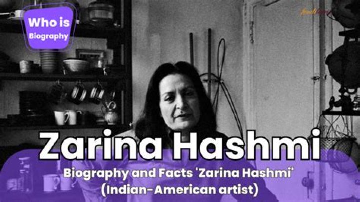 Zarina Hashmi: The Journey of an Artistic Icon